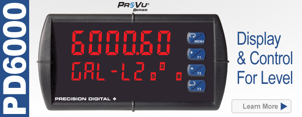 ProVu PD6000 Display and Control for Level