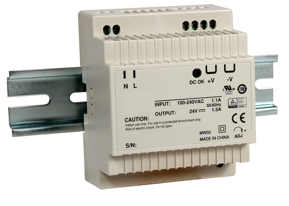 PDA1024-01 24 VDC Transmitter Power Supply for DIN Rail