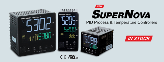 SuperNova PID Process and Temperature Controllers In Stock