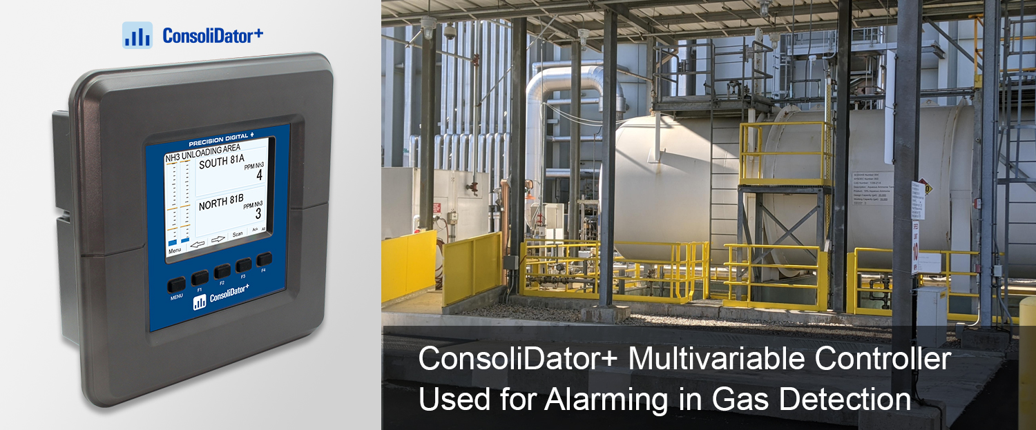 ConsoliDator+ Multivariable Controller Used for Alarming in Gas Detection