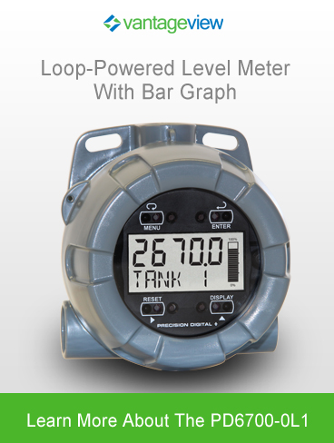 PD6700_0L1 Loop-Powered Level Meter with Bar Graph