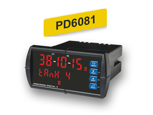 ProVu PD6081 Modbus Feet and Inches Digital Panel Meter