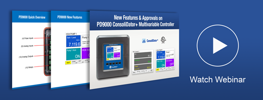 New Features & Approvals on PD9000 ConsoliDator+ Multivariable Controller