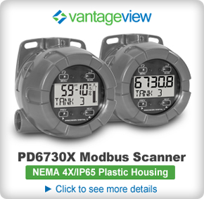 PD6730X Vantageview Modbus Scanner