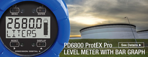 PD6800 ProtEx-Pro Explosion-Proof Loop-Powered Process & Level Meter