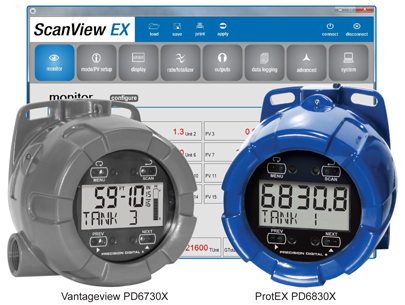 ScanView for PD6830X and PD6730X Modbus Scanners