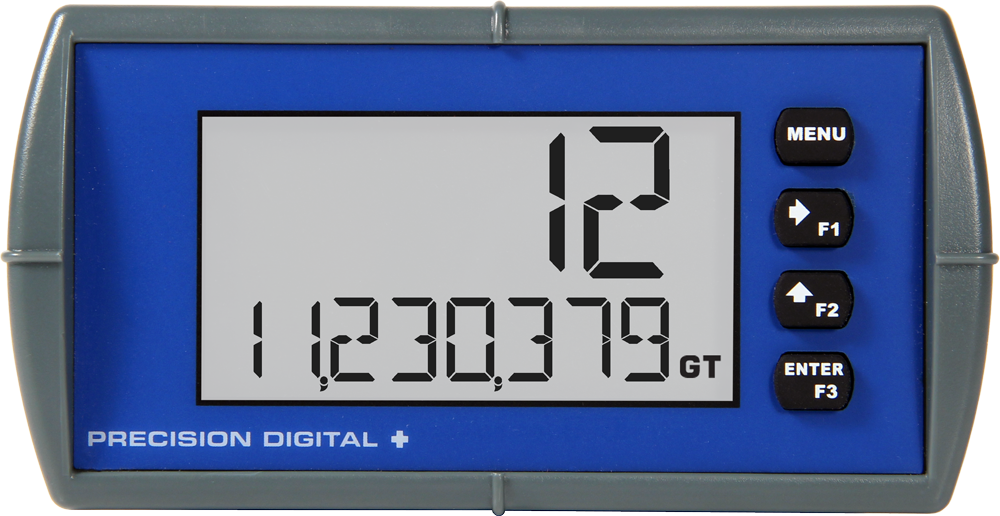 PD6622 Showing 13 Digits Using Top and Bottom Display