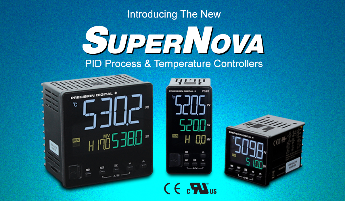 Introducing the New SuperNova PID Process and Temperature Controllers
