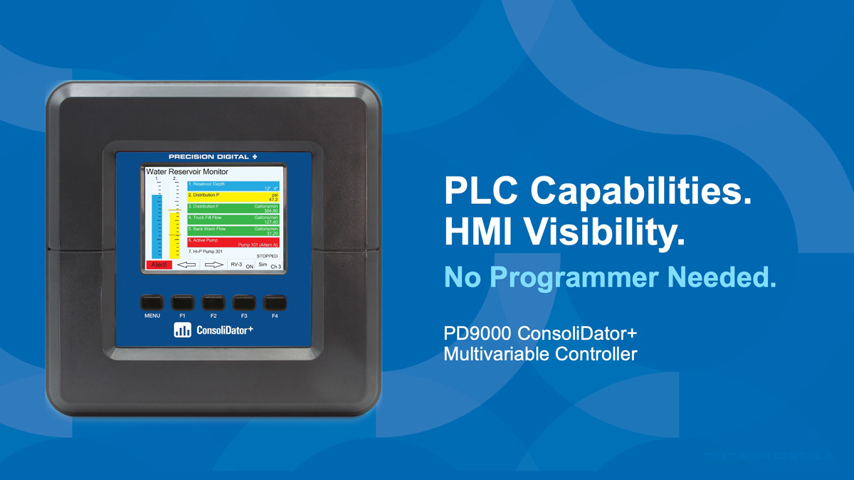 PLC Capabilities. HMI Visibility. No Programmer Needed