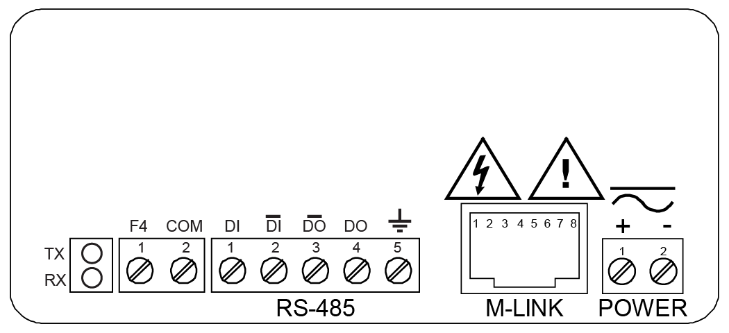 PD6089-6X0 Connectors Label
