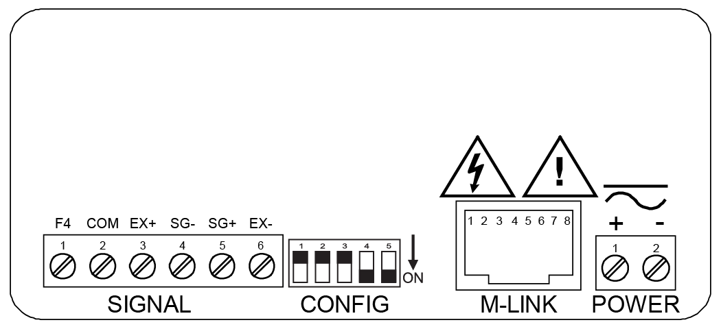 PD6100-##0 Connectors Label