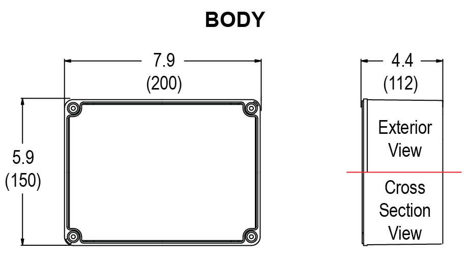 Medium Enclosures - Body