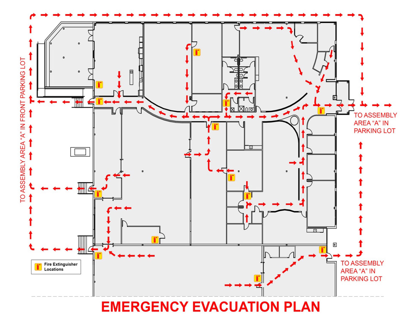 Evacuation Floor Plan