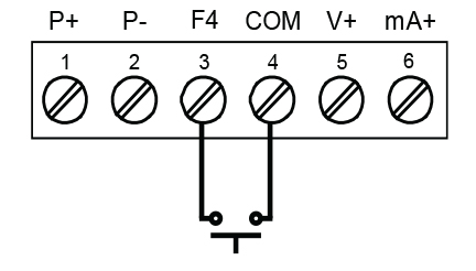 F4 On-Board Digital Input