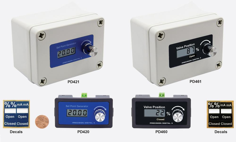 PD420-461 4-20 mA Set Point Generator and Valve Positioner | Precision  Digital