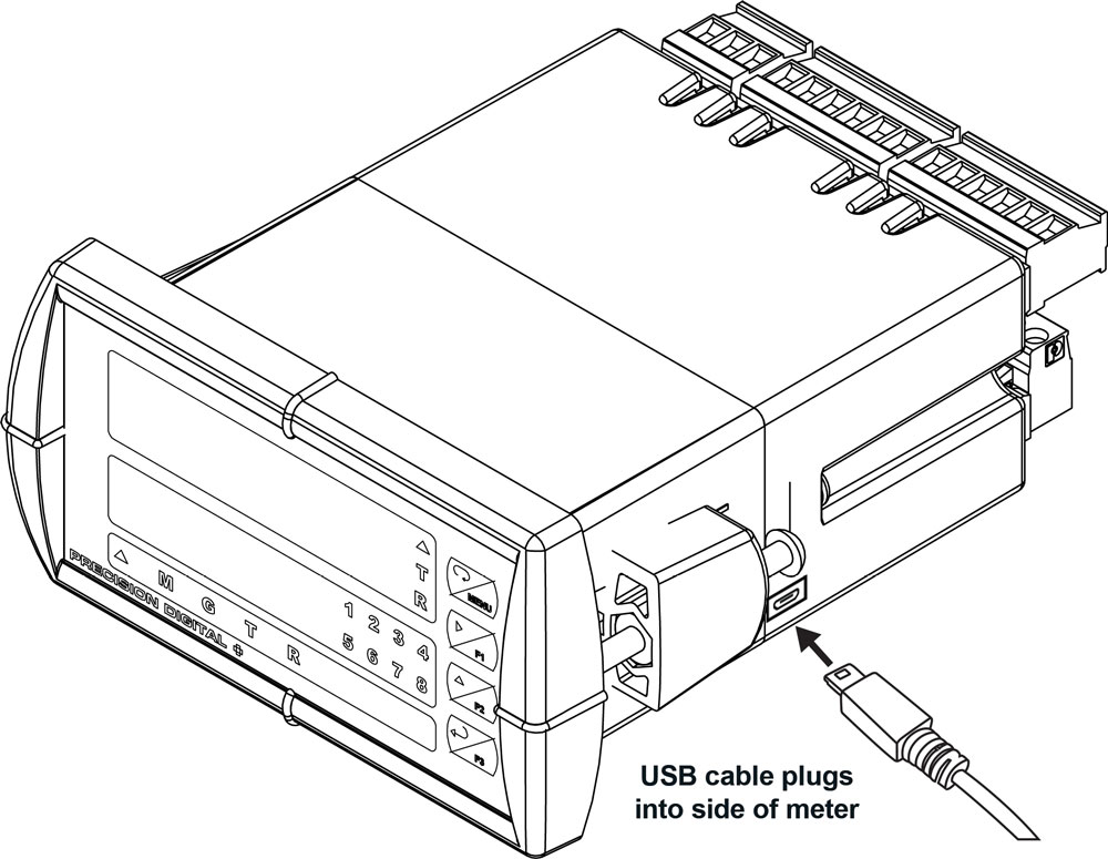 PD6000 USB Connection