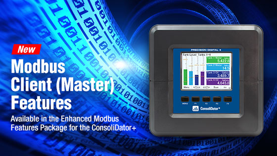 Enhanced Modbus Features Package on ConsoliDator+