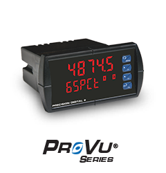 A full line of 1/8 DIN digital panel meters for any application